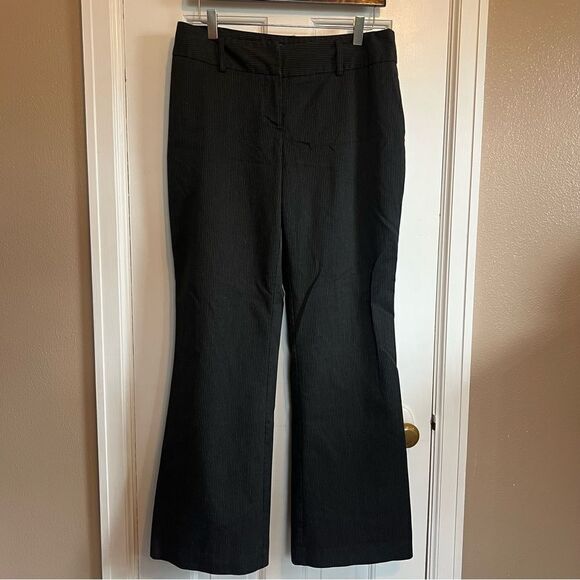 Apt. 9 Black Pinstripe Trousers - Picture 2 of 9